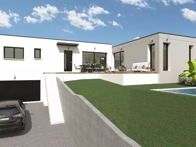 Maison neuve, 126 m² - Barjac (30430)