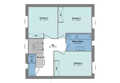 Maison neuve, 157 m²