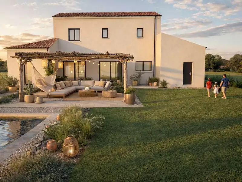 Maison neuve - L'Isle-sur-la-Sorgue (84800)