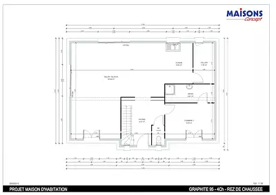 Maison neuve, 99 m²