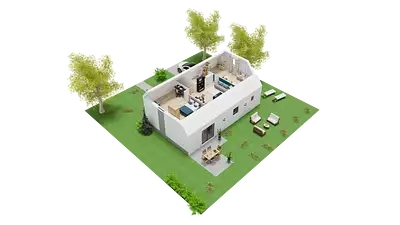 Maison neuve, 102,37 m²
