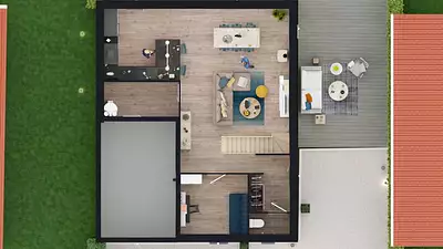 Maison neuve, 90 m²