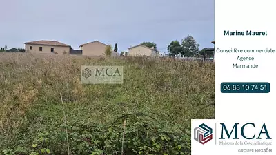 Terrain à bâtir, 1 300 m²