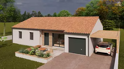 Maison neuve, 110,87 m²