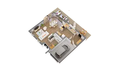 Maison neuve, 88,7 m²