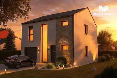 Maison neuve, 100 m²