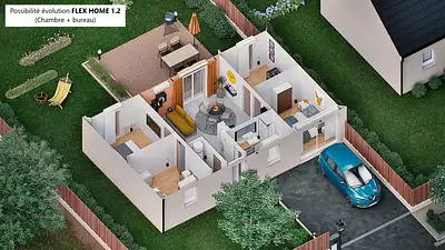 Maison neuve, 48,49 m²