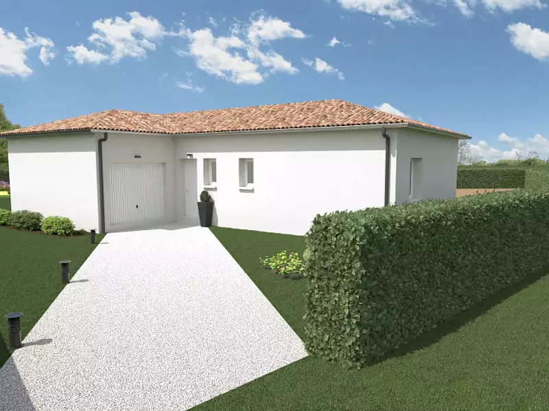 Maison neuve, 95 m² - Merville (31330)