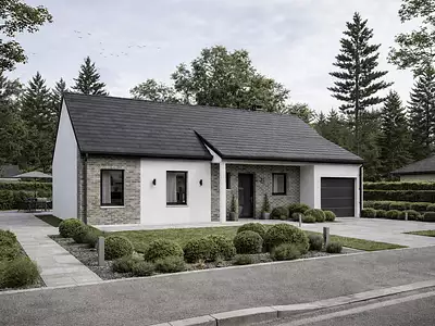 Maison neuve, 88,19 m²