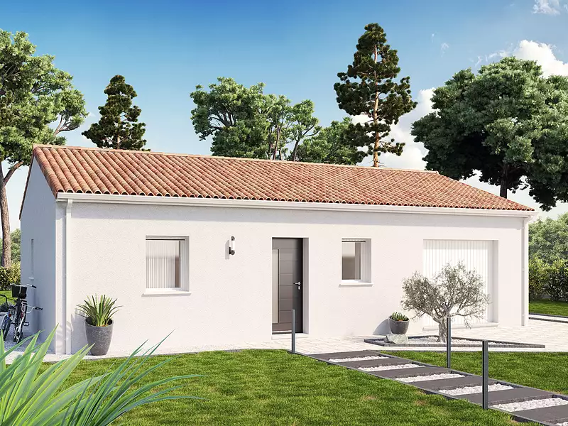 Maison neuve, 77 m² - Mérignac (33700)