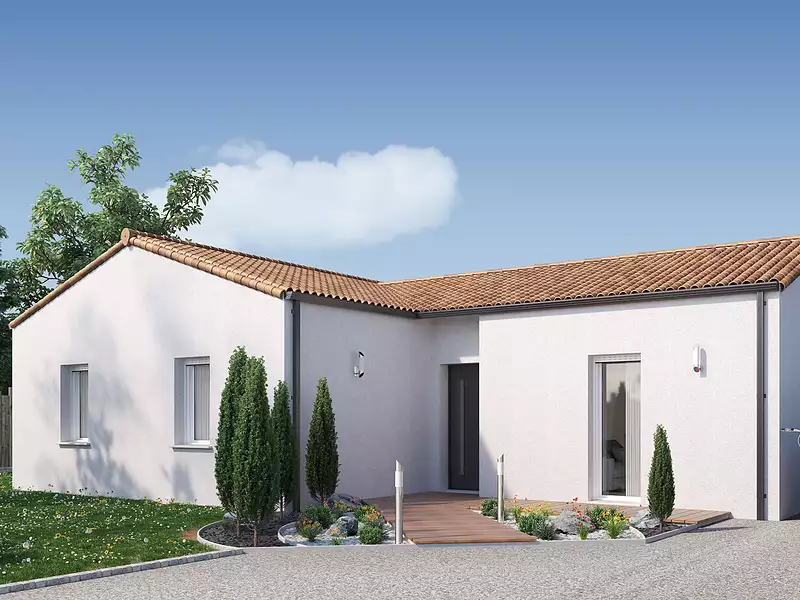 Maison neuve, 81 m² - Grand'Landes (85670)