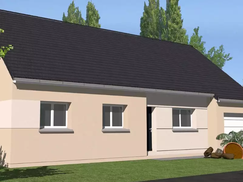 Maison neuve, 92 m² - Etival-lès-le-Mans (72700)