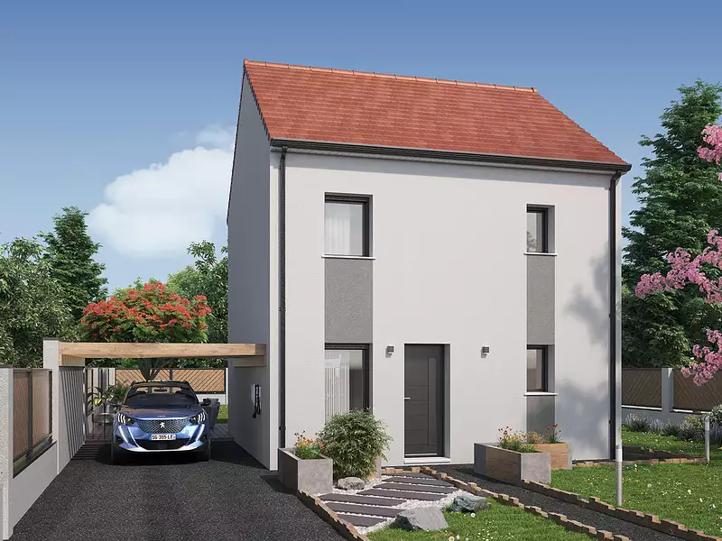 Maison neuve, 76 m² - Bricy (45310)