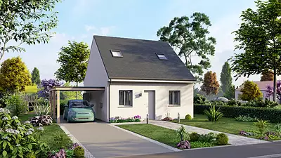 Maison neuve, 70,28 m²