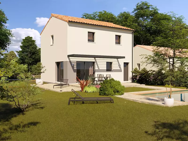 Maison neuve, 88,75 m² - Beaupréau (49600)