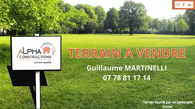 Terrain à bâtir, 1 064 m²