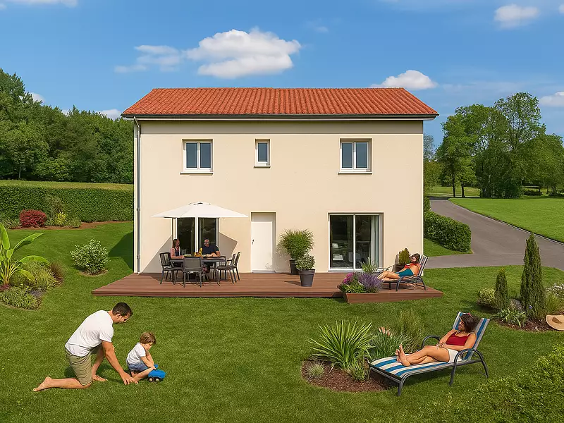 Maison neuve, 110 m² - Frans (01480)