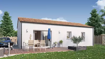 Maison neuve, 74 m²