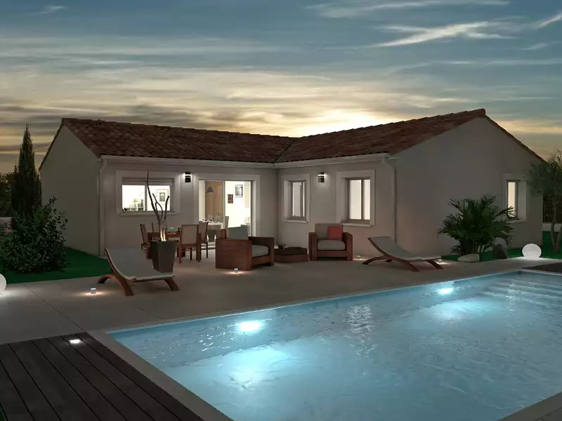Maison neuve, 101 m² - Lasserre-Pradère (31530)