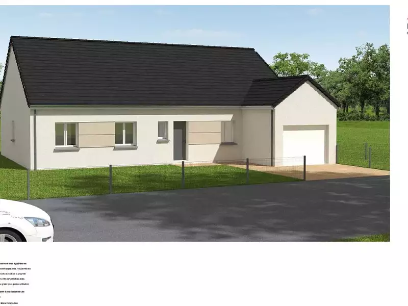 Maison neuve, 129 m² - Roézé-sur-Sarthe (72210)
