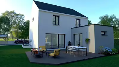 Maison neuve, 124 m²