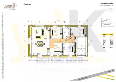 Maison neuve, 100 m²