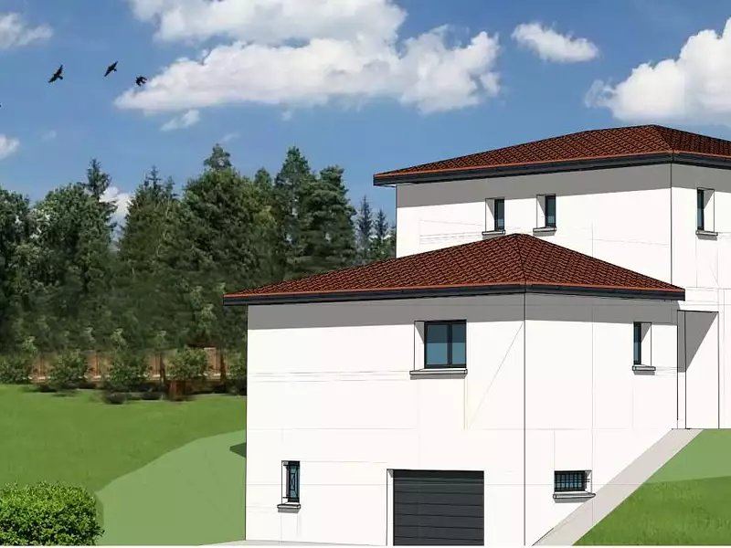 Maison neuve, 125 m² - Feyzin (69320)