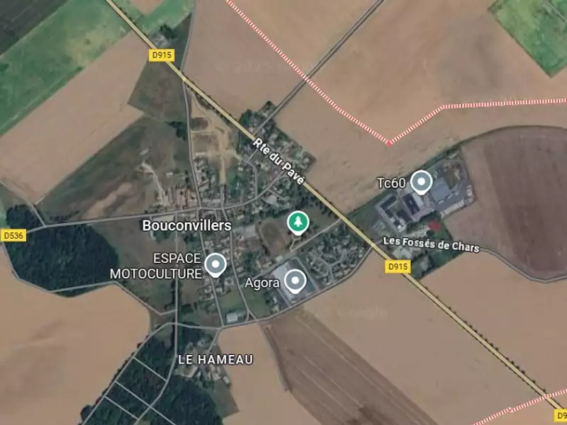 Terrain à bâtir, 500 m² - Bouconvillers (60240)