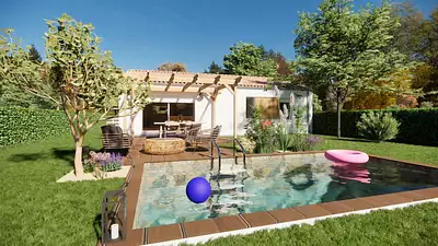 Maison neuve, 61 m²