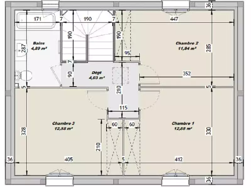 Maison neuve, 93 m² - Cruas (07350)