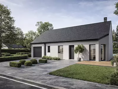 Maison neuve, 84,29 m²