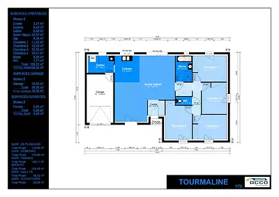 Maison neuve, 110 m²