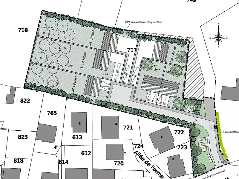 Terrain à bâtir, 303 m² - Attainville (95570)