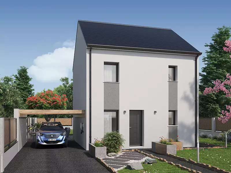 Maison neuve, 76 m² - Argentré-du-Plessis (35370)