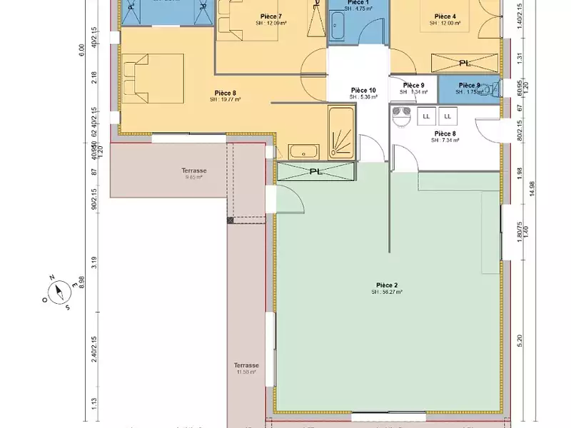 Maison neuve, 126 m² - Saint-Christophe (17220)