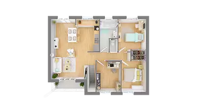 Maison neuve, 98 m²