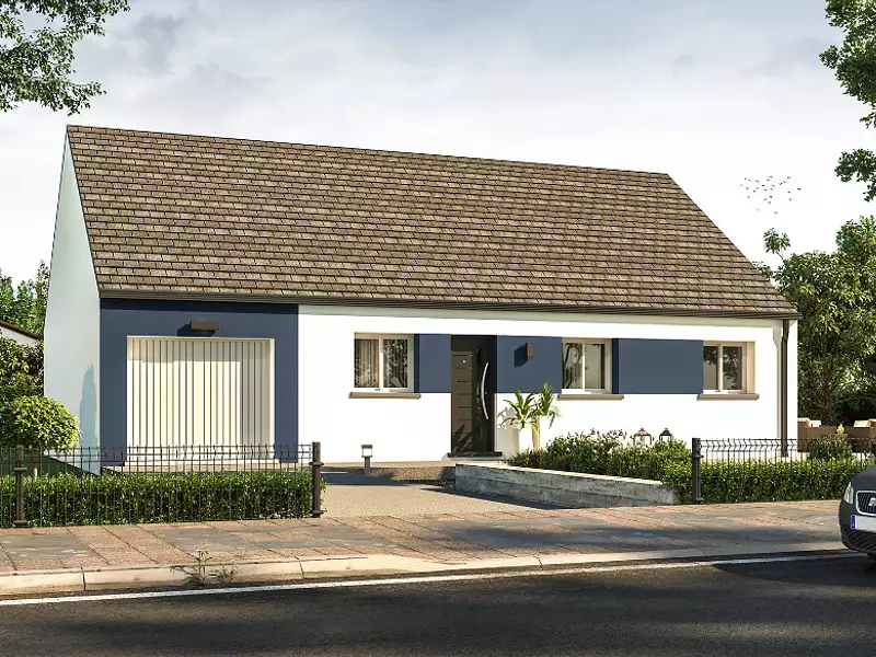 Maison neuve, 91 m² - Locoal-Mendon (56550)