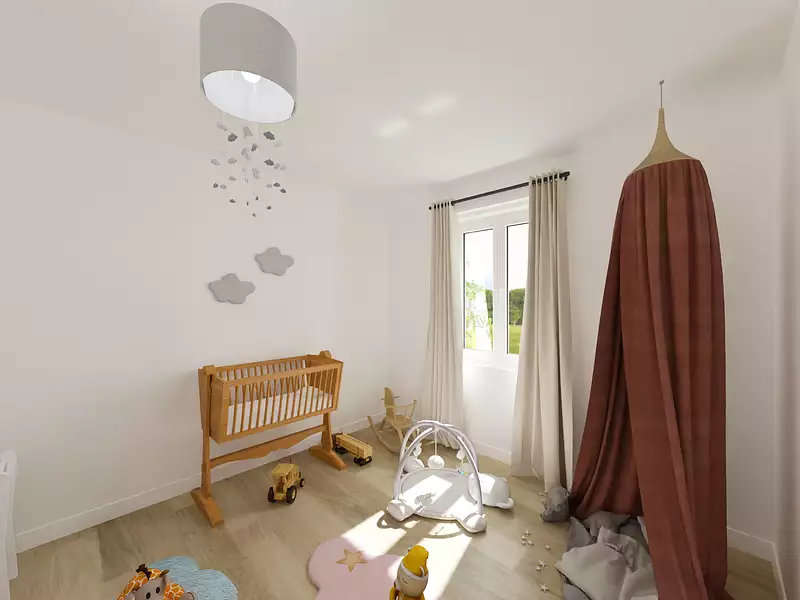 Maison neuve, 75,85 m² - Les Grandes-Ventes (76950)