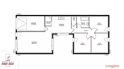 Maison neuve, 95 m²