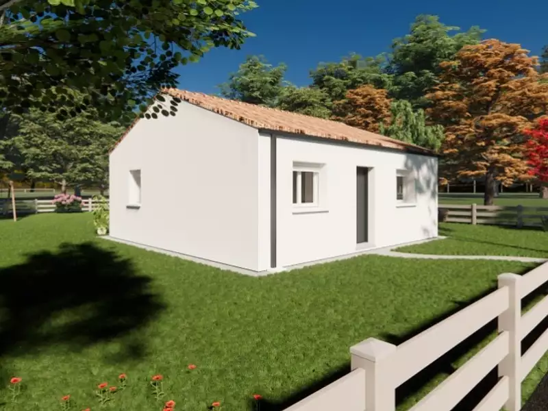 Maison neuve, 54 m² - Saint-Hilaire-de-Riez (85270)