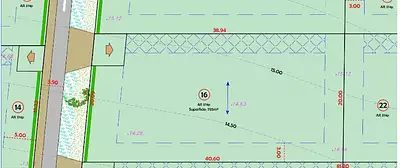 Terrain à bâtir, 795 m²