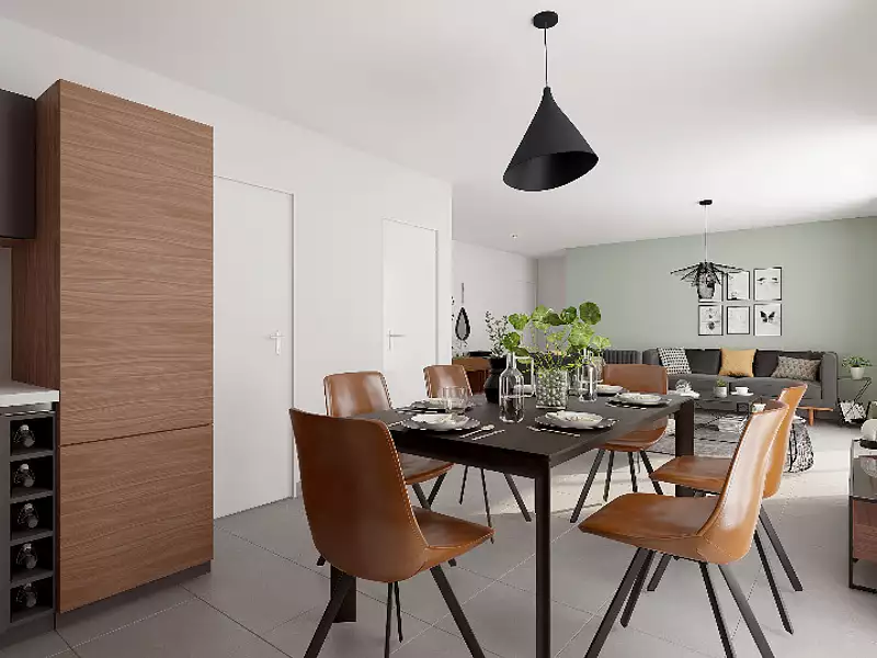 Maison neuve, 85 m² - Les Villages Vovéens (28150)