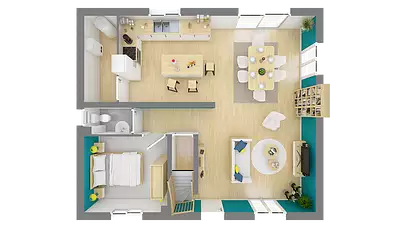 Maison neuve, 100 m²