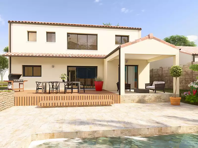 Maison neuve, 145,38 m² - Pont-Saint-Martin (44860)