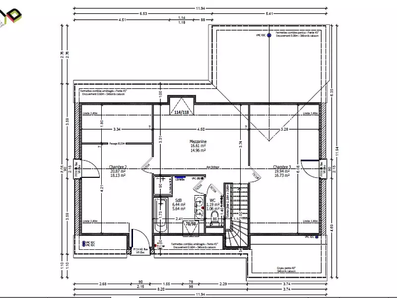 Maison neuve, 130 m² - Bourges (18000)