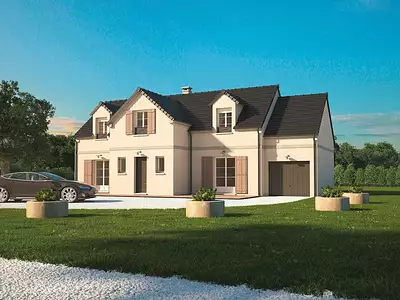 Maison neuve, 145 m² - Belloy-en-France (95270)