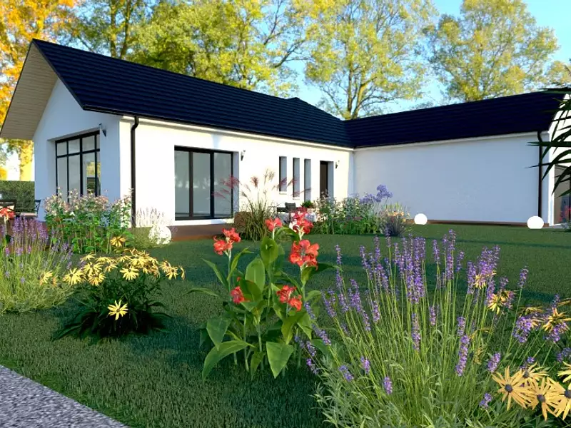 Maison neuve, 98 m² - Tauxigny-Saint-Bauld (37310)