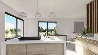 Maison neuve, 100 m²