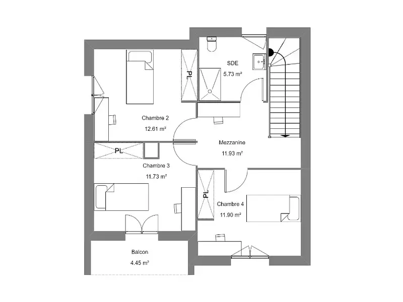 Maison neuve, 123 m² - Morlaàs (64160)