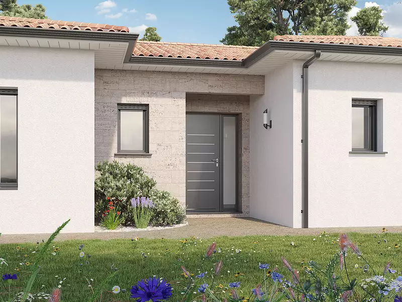 Maison neuve, 128 m² - Tabanac (33550)